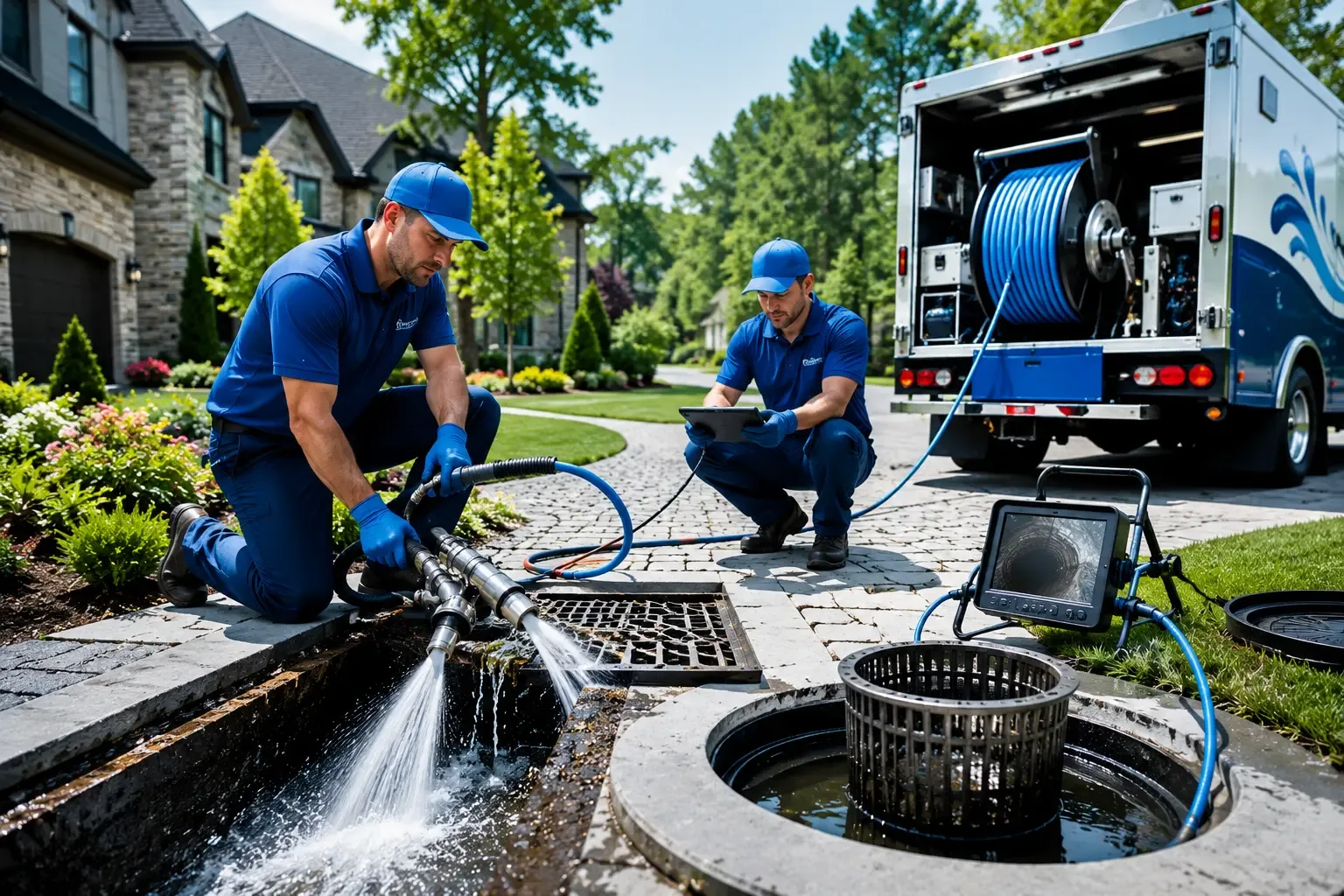 Local outdoor drain cleaning professionals in Tom Bean, TX